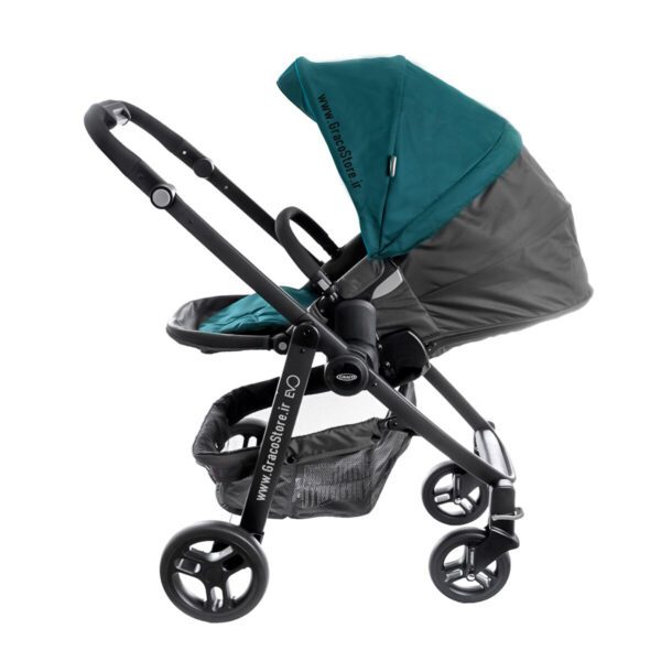 graco evo harbor blue