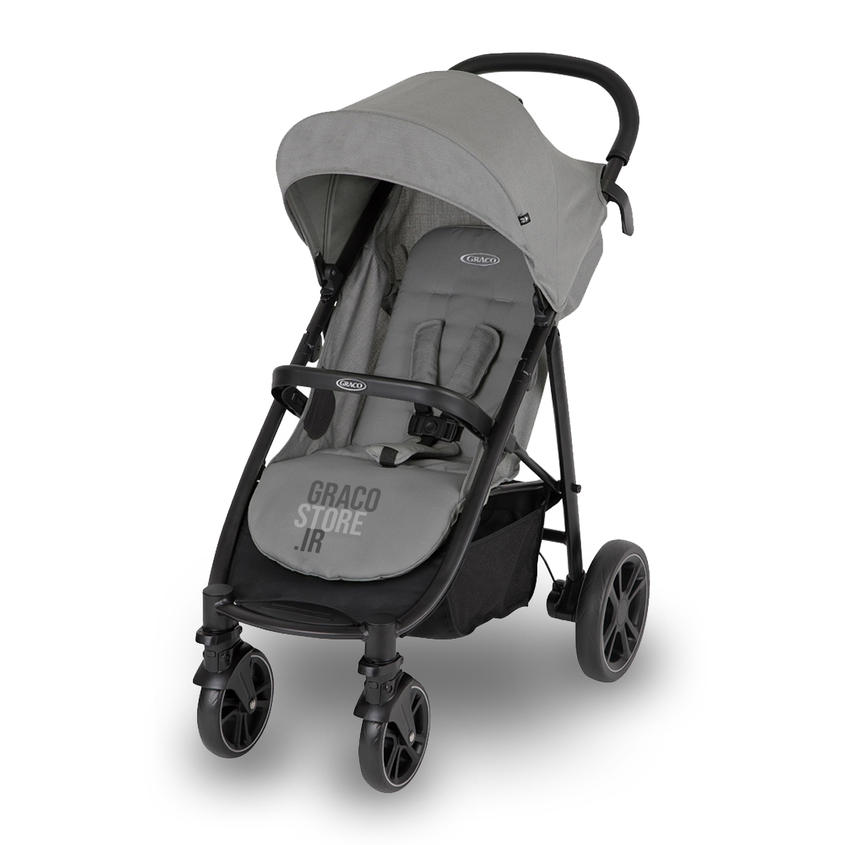 کالسکه گراکو مدل EeZeFold Steeple Grey