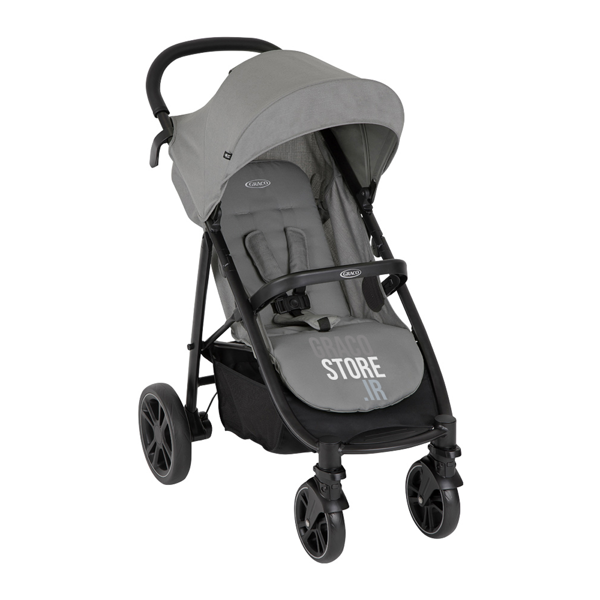 کالسکه گراکو مدل EeZeFold Steeple Grey